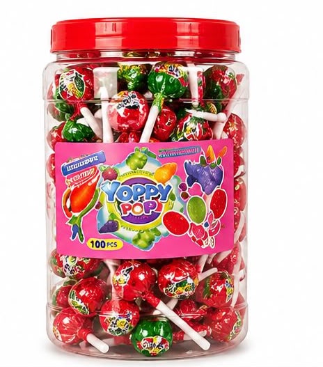 CARAMELO FRAGOLA/100PZ
