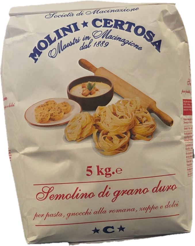 SEMOLA CERTOSA FERRARI 5 kg
