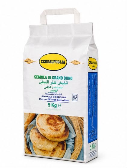 SEMOLA DI GRANO DURO MEDIA 5KG