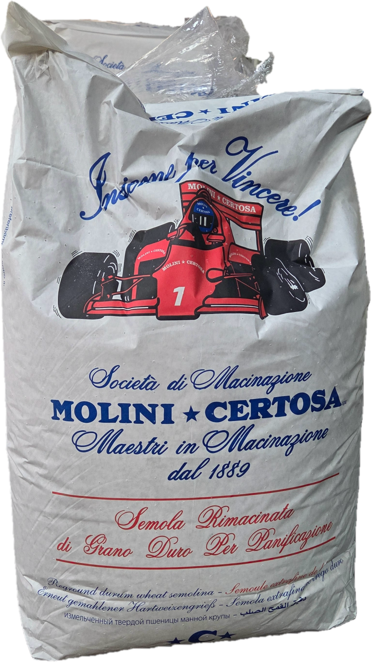 SEMOLA RIMACINATA DI GRANO DURO 25KG