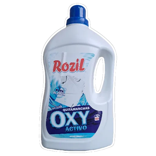 ROZIL QUITA MANCHAS ROPA BLANCA 2.8L*4