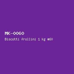 Biscotti frollini 1 kg #60