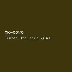 Biscotti frollini 1 kg #80