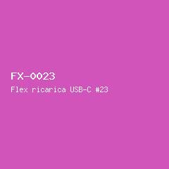 Flex ricarica USB-C #23