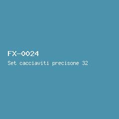 Set cacciaviti precisone 32 pezzi #24