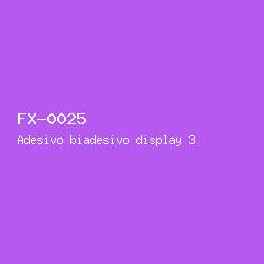 Adesivo biadesivo display 3 mm #25