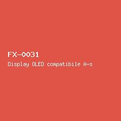 Display OLED compatibile A-series #31
