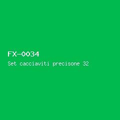 Set cacciaviti precisone 32 pezzi #34
