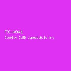 Display OLED compatibile A-series #41