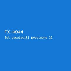 Set cacciaviti precisone 32 pezzi #44