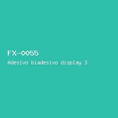Adesivo biadesivo display 3 mm #55