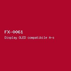 Display OLED compatibile A-series #61