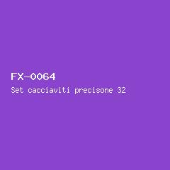 Set cacciaviti precisone 32 pezzi #64