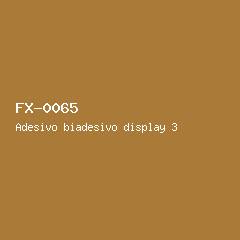 Adesivo biadesivo display 3 mm #65