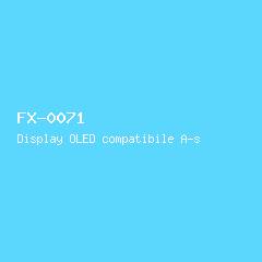 Display OLED compatibile A-series #71