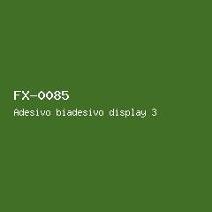 Adesivo biadesivo display 3 mm #85