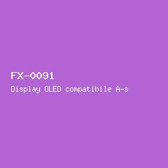 Display OLED compatibile A-series #91