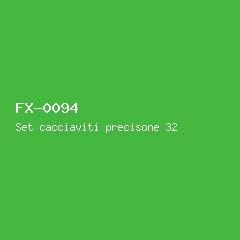 Set cacciaviti precisone 32 pezzi #94