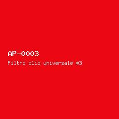 Filtro olio universale #3