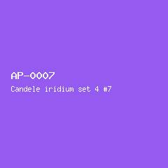 Candele iridium set 4 #7