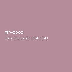 Faro anteriore destro #9