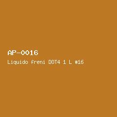 Liquido freni DOT4 1 L #16