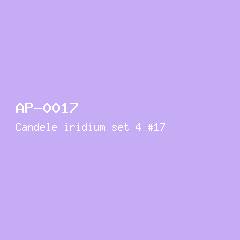 Candele iridium set 4 #17