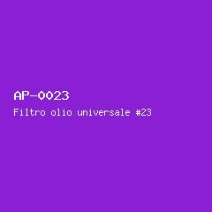 Filtro olio universale #23
