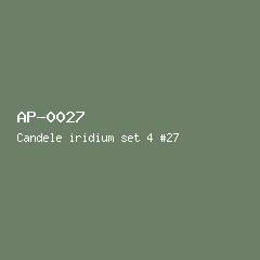Candele iridium set 4 #27