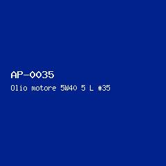 Olio motore 5W40 5 L #35