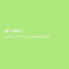 Filtro olio universale #63