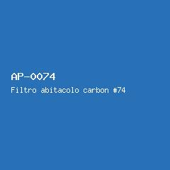 Filtro abitacolo carbon #74