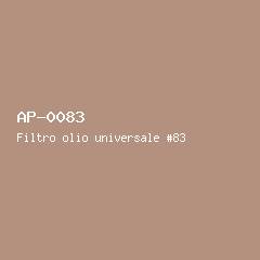 Filtro olio universale #83