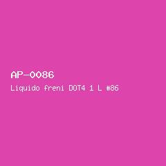 Liquido freni DOT4 1 L #86