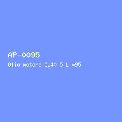 Olio motore 5W40 5 L #95