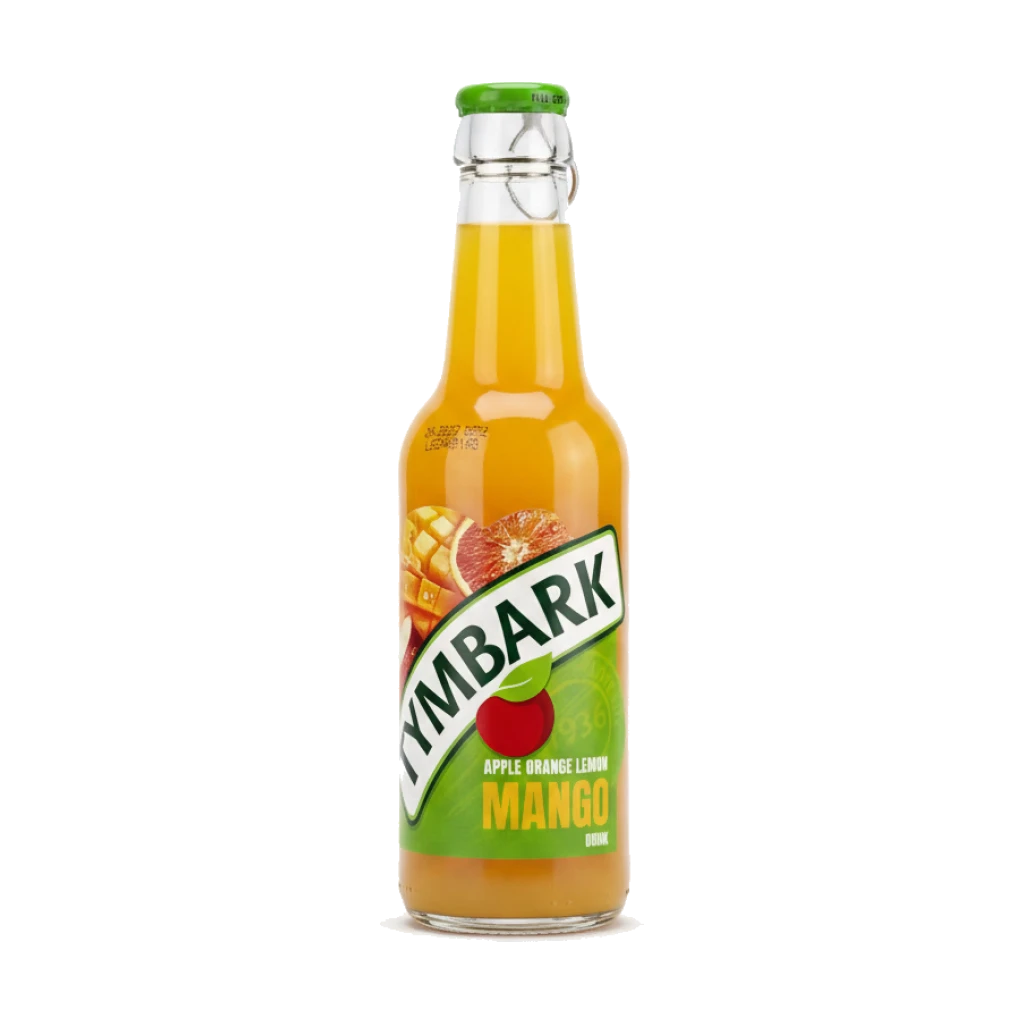 Tymbark Mango Glass Bottle 250ml – Sweet Mango Fruit Drink