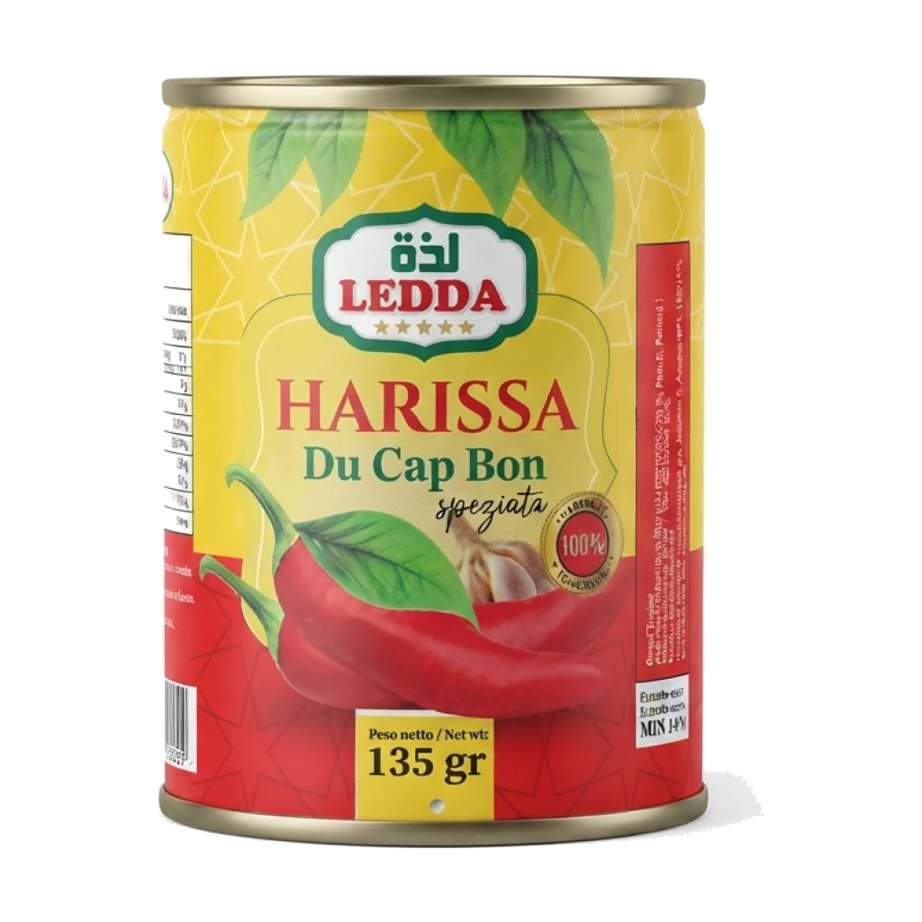 Harissa du Cap Bon Sicam 135g – Authentic Tunisian Chili Paste