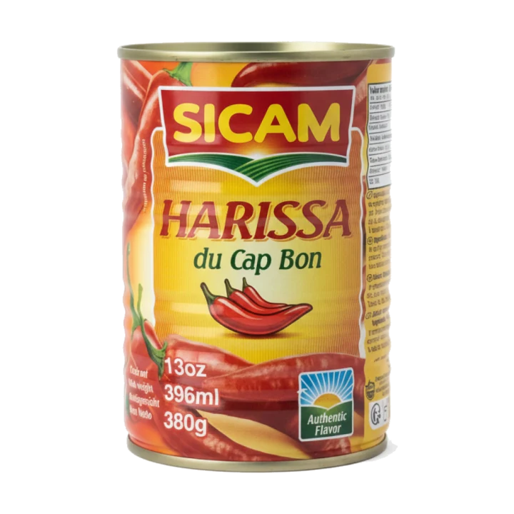 Harissa du Cap Bon Sicam 380g – Authentic Tunisian Chili Paste