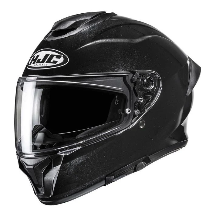 Full-face helmet HJC C71 SOLID METAL BLACK black
