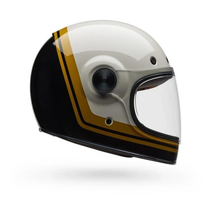 Full-face helmet BELL BULLITT GT WANDER WHITE/BLACK black white gold