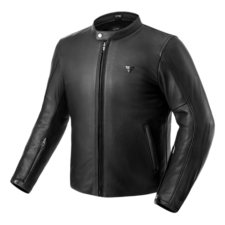 Leather jacket SHIMA HUNTER 3.0 G2 BLACK black