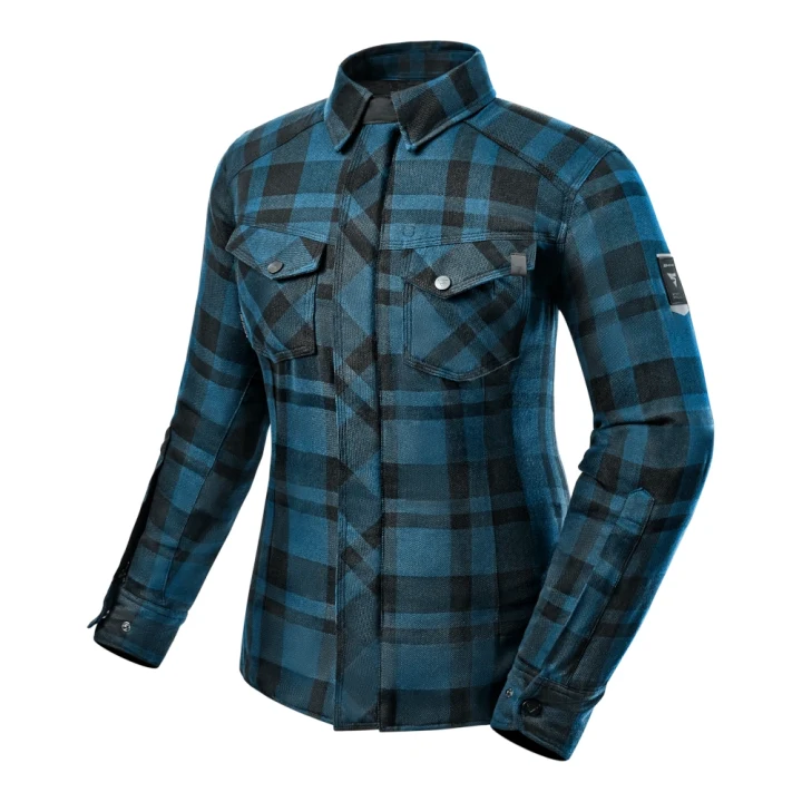 Motorcycle shirt women's SHIMA RENEGADE LADY 2 BLUE blue