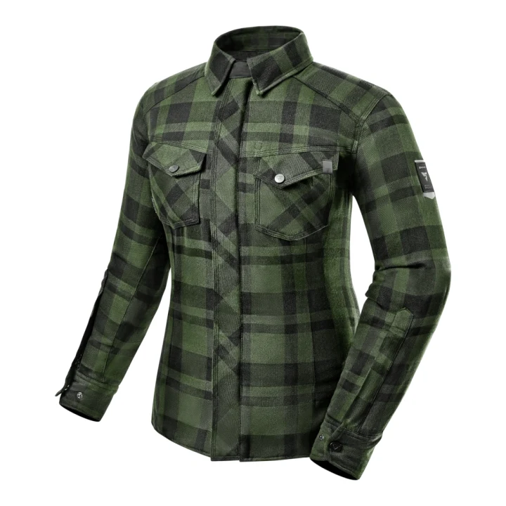 Motorcycle shirt women's SHIMA RENEGADE LADY 2 GREEN green