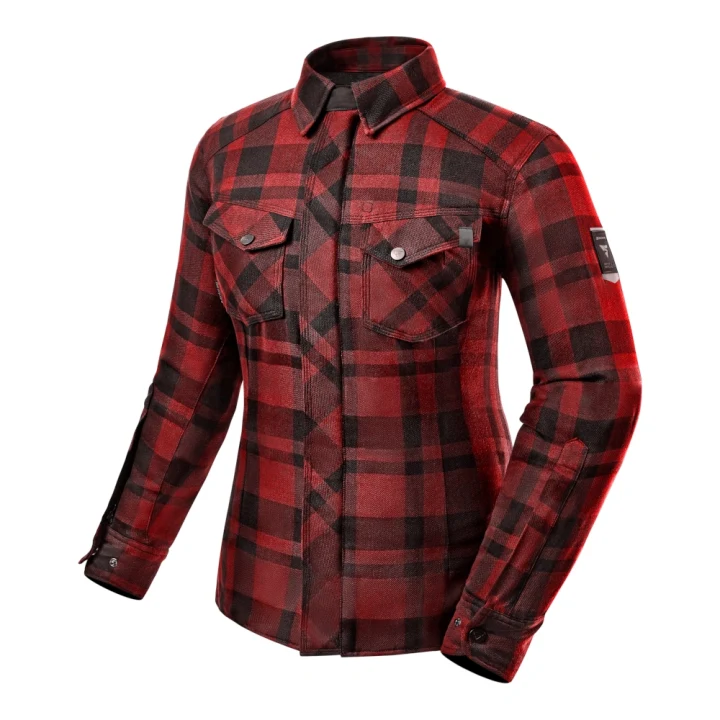 Motorcycle shirt women's SHIMA RENEGADE LADY 2 RED red