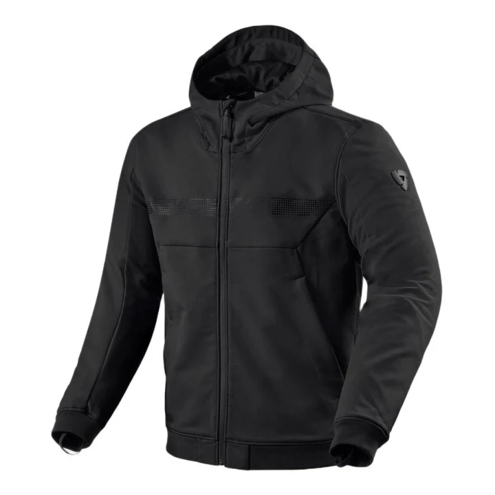 Motorcycle hoodie REVIT PARABOLICA 2 BLACK black
