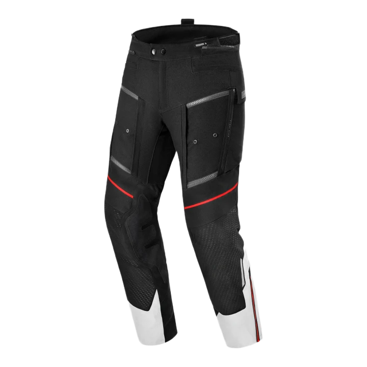 Textile pants SHIMA HERO 3.0 G2 GREY/RED grey red