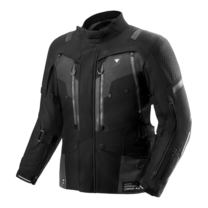 Textile jacket SHIMA HERO 3.0 G2 BLACK black