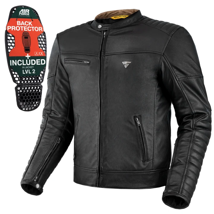 Leather jacket SHIMA WINCHESTER 2.0 BLACK black
