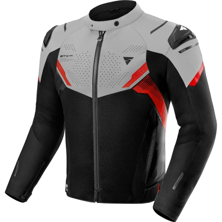 Textile jacket SHIMA STX AIR G2 GREY/RED grey red