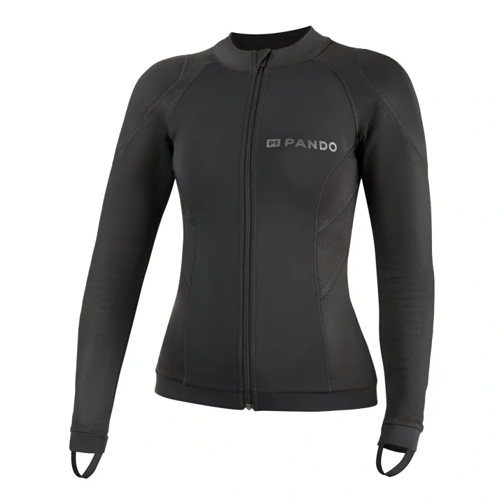 Motorcycle hoodie PANDO MOTO MOTO ARMORED SHELL UH 03 BLACK black